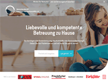Tablet Screenshot of notmuetterdienst.de